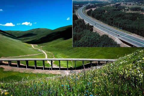 串起一串美景！華全發(fā)電機(jī)組點(diǎn)贊共玉高速通車(chē)運(yùn)營(yíng)