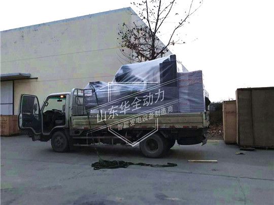 不畏霧霾遮望眼，自緣發貨有華全！500kW發電機組發往天津