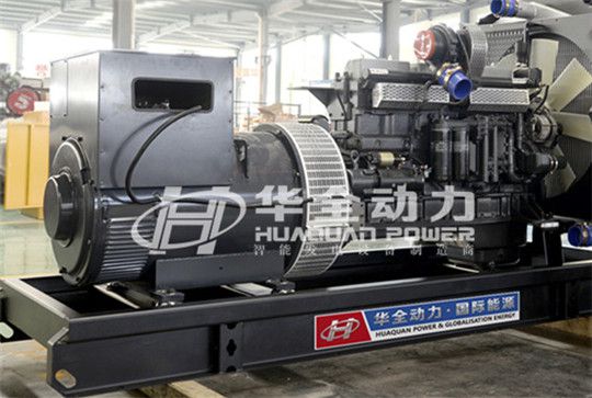 500千瓦華全上柴發(fā)電機組