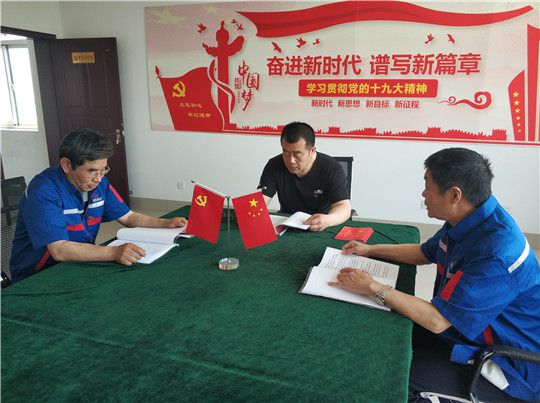 華全集團黨支部開展“嚴格組織生活，強化組織觀念”活動