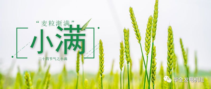 今日小滿！華全愿你不負(fù)初夏良辰，收獲人生的幸福與美滿